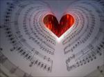 Heart - piano notes
